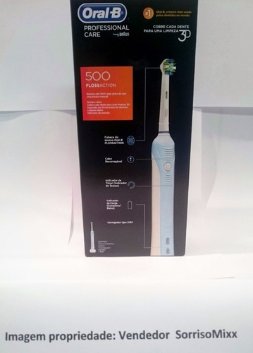 Escova Dental Elétrica Professional Care 500 110v - Oral-b