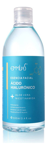 Esencia Facial Hidratante Anti Edad Ácido Hialurónico 500ml