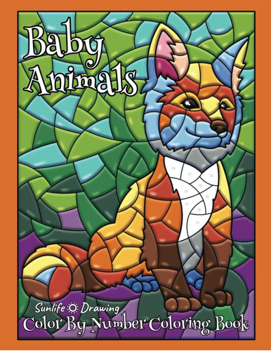 Libro: Baby Animals Color By Number Coloring Book