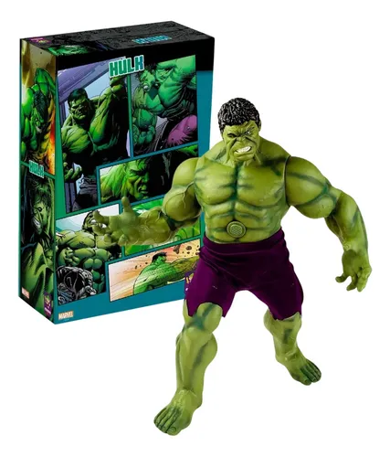 comprar Boneco Do Hulk Marvel 10 Sons Super Herói Vingadores Mimo Toys