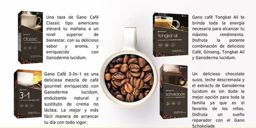 Café Saludable Con Extracto De Ganoderma Gano Excel
