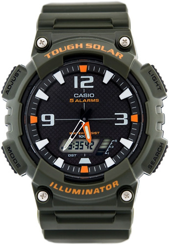 Reloj Casio Aq S810w 1a4 Solar Para Caballero Original 