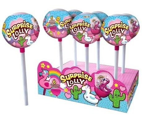 Lolly Surprise Juguete Forma Chupetín Gigante 20 Kreker 0050