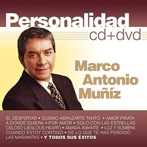 Marco Antonio Muñíz - Personalidad Cd+dvd Música