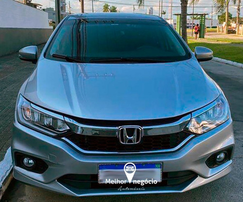 Imagem 1 de 15 de Honda City Sedan Exl 1.5 Flex Aut. 2020 Prata