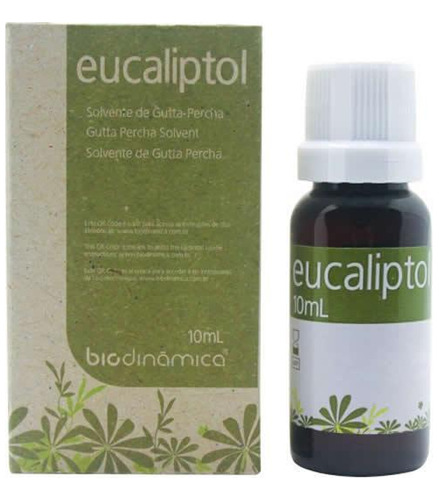 Eucaliptol 10ml Biodinâmica Removedor De Obstrução De Canais