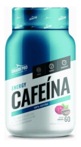 Energy Cafeína 60 Caps - Shark Pro