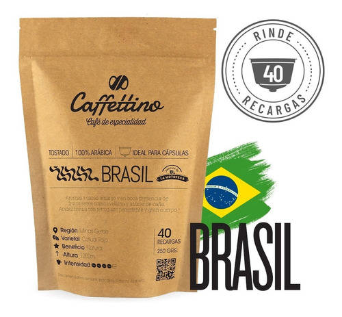 Imagen 7 de 9 de Kit Box Nº 2 De Regalo Caffettino Con Café De Especialidad
