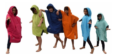 Poncho Cambiador De Toalla De Algodón Piguán Niños Y Niñas