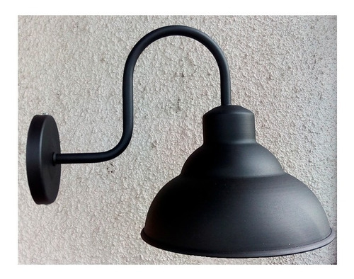 Imagen 4 de 8 de Pack X3 Lampara Aplique Pared Galponero Vintage Apto Led