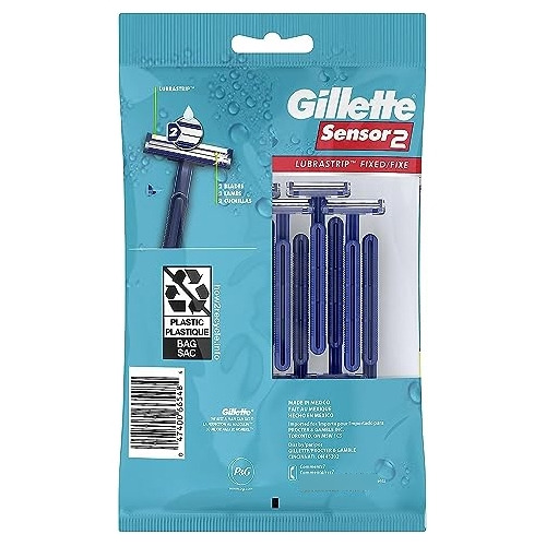 Gillette Sensor2 - Maquinillas De Afeitar Desechables Para H