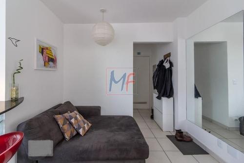 Imagem 7 de 19 de Ref: 2534 - Apartamento Com Fácil Acesso Ao Metrô Marechal Deodoro Bairro Santa Cecilia, Mobiliado, 1 Quarto, Sala, Cozinha, Banheiro 37 M². - 2534