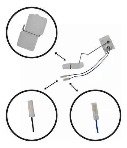 Sensor Nivel Boia Combustivel Strada Working 1.5 2000 2001