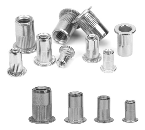 Tuerca Remachadora M3 M4, 200 Unidades, Inserto Mixto M5 M6