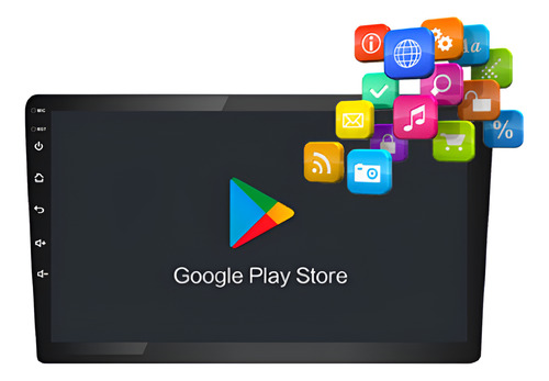 Multimídia 9' Android Carplay Sem Fio Wifi Rs-918br Pro Line