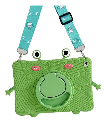 Funda Giratoria De Silicona Con Soporte For Huawei Matepad