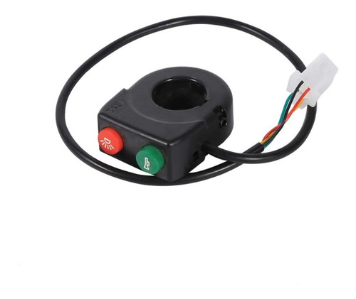 Imagem 2 de 4 de Interruptor Farol Buzina Moto Trilha Off Road Universal