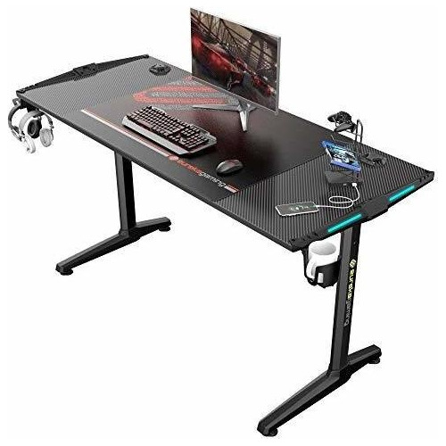 Eureka Ergonomic Gaming Computer Desk 55  Mesas De Pc Para J
