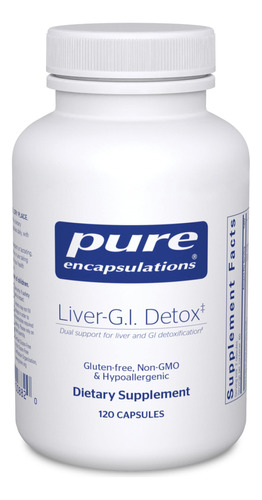 Pure Encapsulations Liver-g.i. Detox | Apoyo Para La Desint.