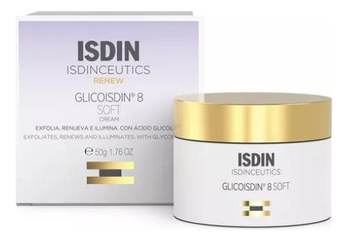 Glicoisdin Acido Glicolico 8% Crema Rostro Acne Tonico Suave