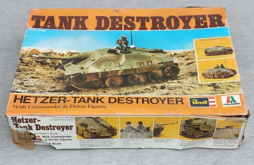 Plastimodelismo Tanque De Guerra Hetzer Tank Destroyer 1:35