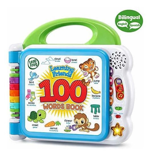 Leapfrog Learning Friends Libro De 100 Palabras Embalagem Li