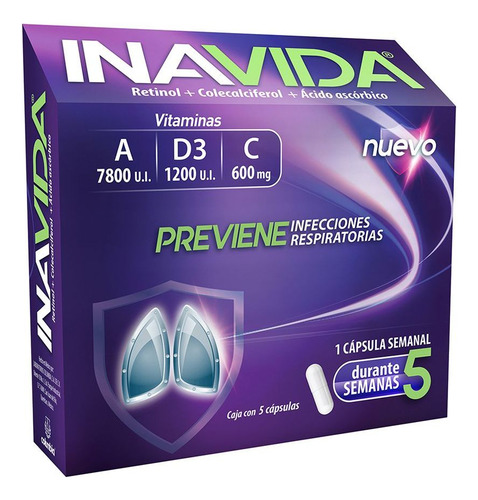 Inavida Caja Con 5 Cápsulas N/a