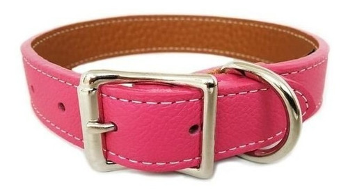 Collar De Cuero Para Perros 