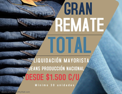 Liquidacion - 5 Jeans Cintura, Rectos Y Elasticados X40000