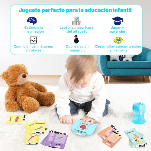 Juguetes De Aprendizaje Con Tarjetas Flash Parlantes,