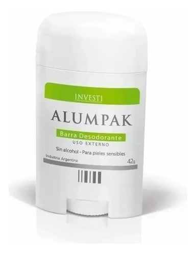 Alumpak Barra Para Hiperhidrosis 42g