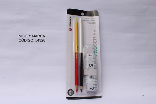 Set Mide Y Marca Pro Series Marca Singer Para Corturas