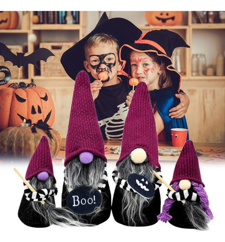 Muñecas De Peluche Con Forma De Enano Brujo Para Halloween,