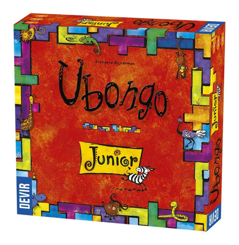 Ubongo Junior - Juego De Mesa - Devir Familiar Niños