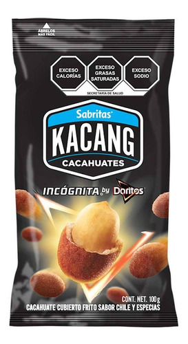 Cacahuates Kacang Incógnita 100g