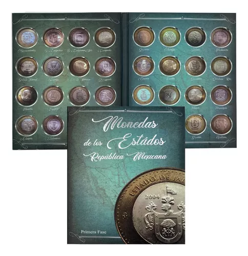 Álbum Coleccionador De Monedas Infantil $5 Pesos México