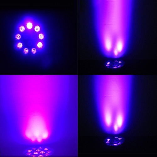 D 12 Leds - Lámpara Uv Par De Luz Ultravioleta For Disco *