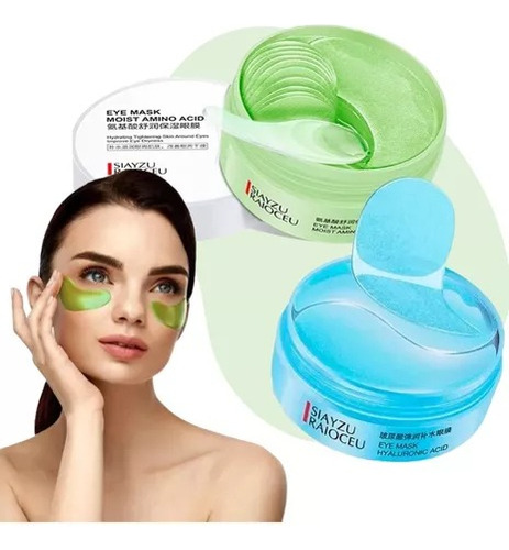 Parches Hydrogel Contorno Ojos Amino Acidos Antiarrugas 1p F Tipo De Piel Todo Tipo De Piel / Modelo 1