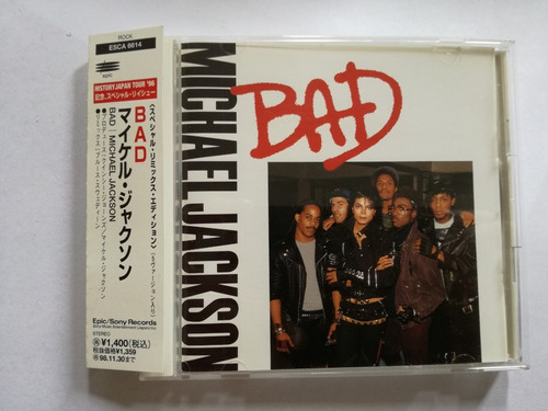 Michael Jackson - Bad - Made In Japan - Cd 1987 