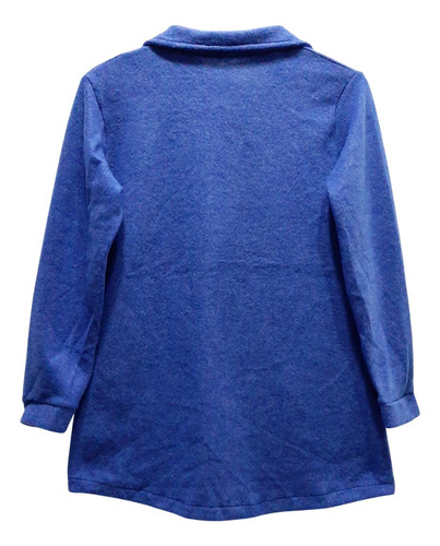 Saco Abrigado Camisaco Lanilla Mujer