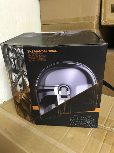 Mandalorian Casco Electronico Usable Star Wars Black Series