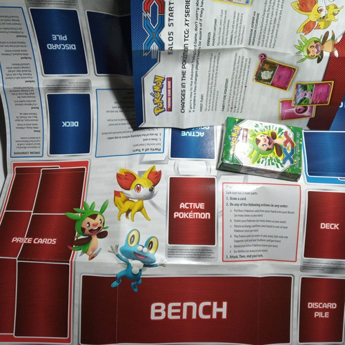 Pokemon Caja Para Cartas Tcg Tradin Card Game Chespin 715