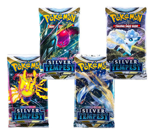 Pokémon Tcg Art Set Silver Tempest Inglés