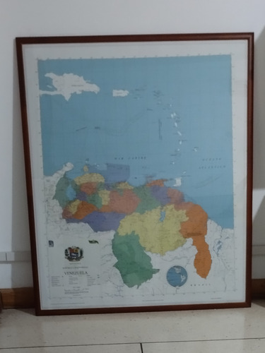 Aprende Estudiar Mapa Sobre Venezuela Escuela Colegio 