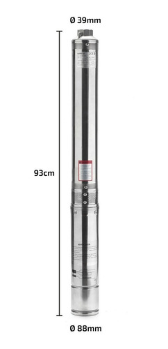 Imagen 3 de 9 de Bomba Sumergible Pozo Napa 4 PuLG 1,5 Hp 6500l Tablero Cable