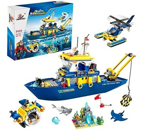 Exercise N Play City Ocean Exploration Ship Barco De Ex...