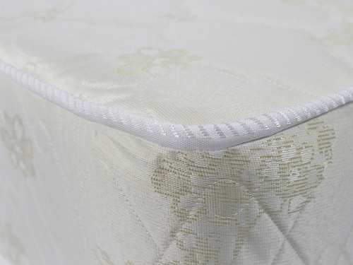Sommier Colchón 1 Plaza Multiflex Resortes 80 X 190 Cm