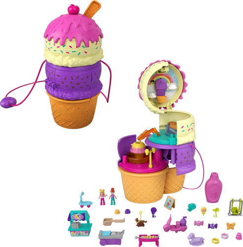 Polly Pocket Parque De Juegos Polly Sorpresas Original