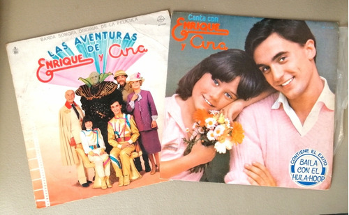 2 Lp De Enrique Y Ana, De Los 80s