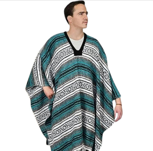12 Ponchos Artesanales Y Economicos, Sarape, Jorongo,